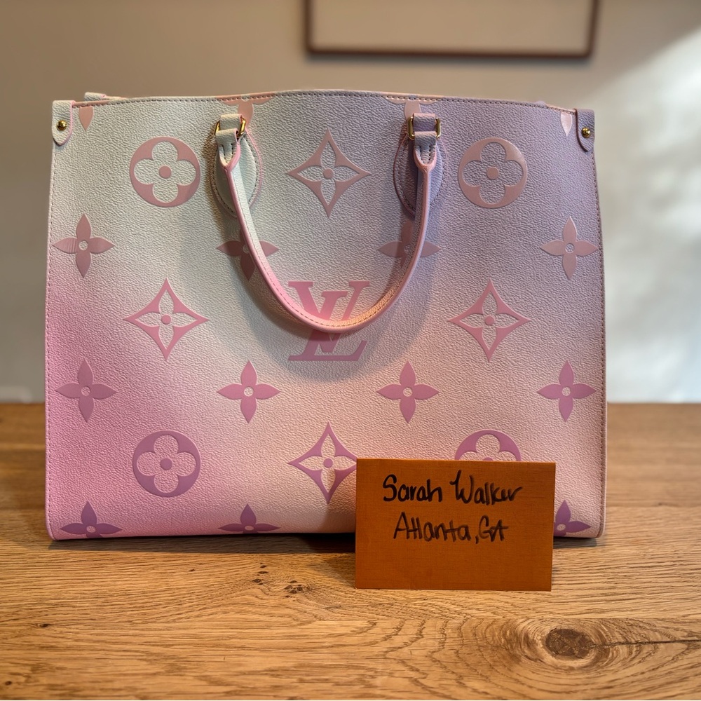 Louis Vuitton OnTheGo GM Sunrise Pastel